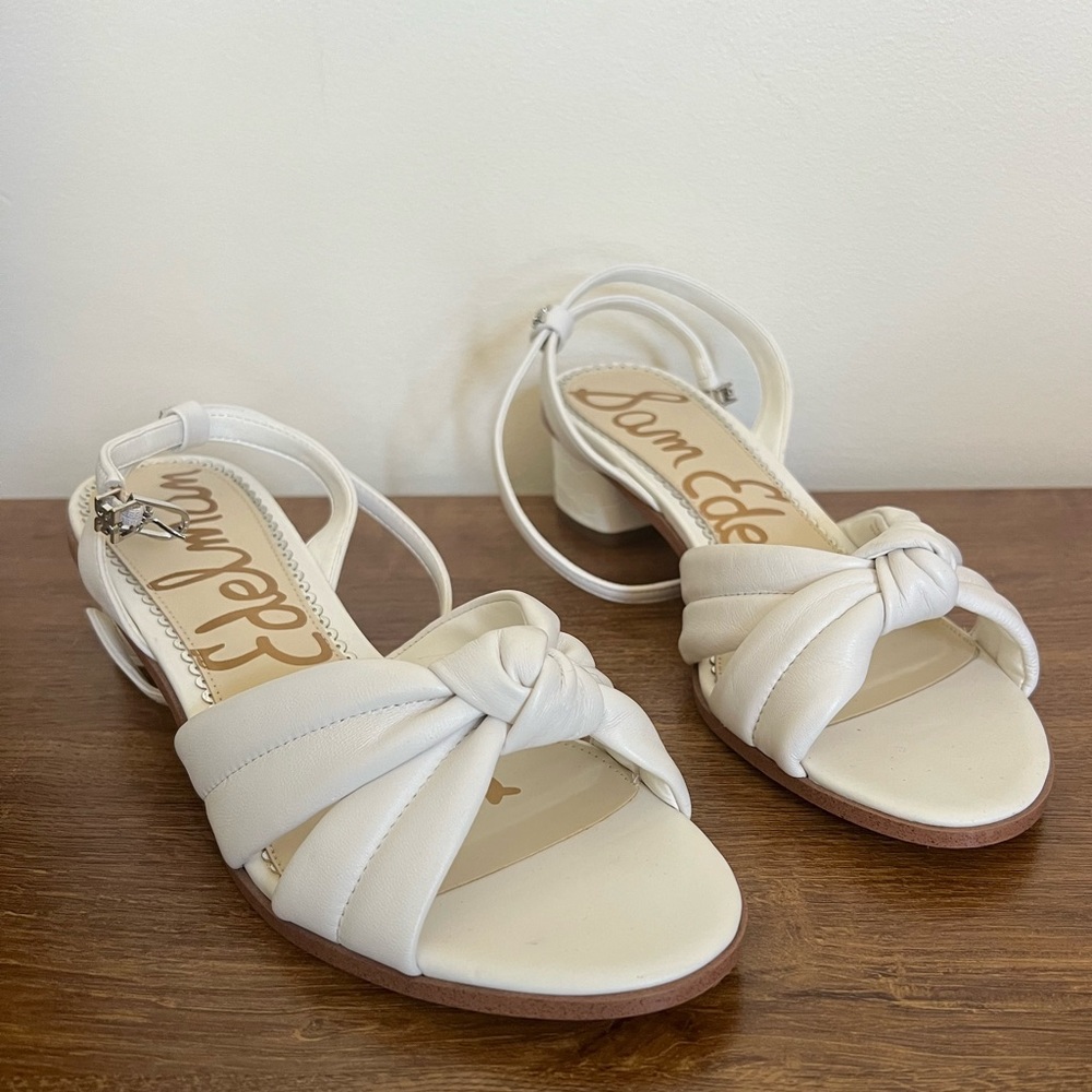 Sam Edelman Ingrid Open-Toe Low Block Sandals